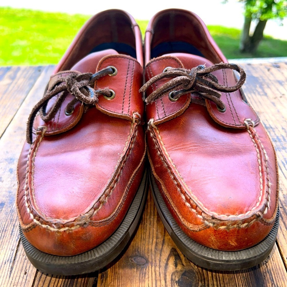 LANDS END VINTAGE 1982 'AO MENS SHOES  #59055 SIZE 12M "RARE"